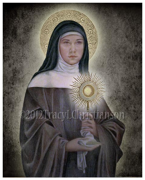 St. Clare of Assisi Print