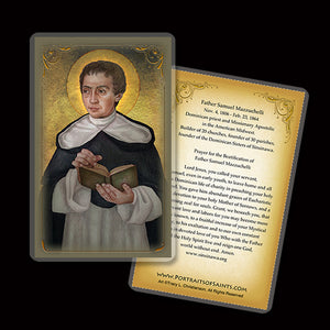 Venerable Fr. Samuel Mazzuchelli, OP Holy Card