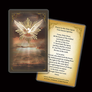 Holy Spirit Holy Card