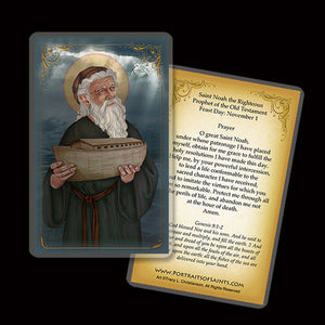 St. Noah the Righteous Holy Card