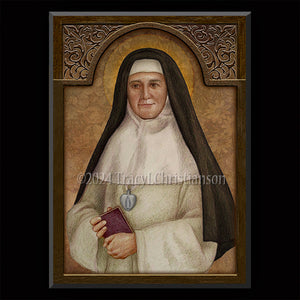 St. Mary Euphrasia Pelletier Plaque & Holy Card Gift Set