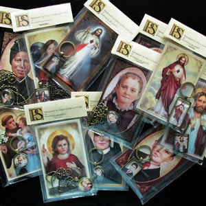 St. Noah the Righteous Pendant & Holy Card Gift Set