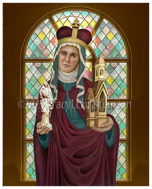 St. Hedwig of Silesia Print