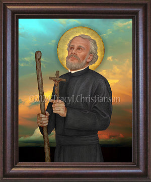 St. Andrew Bobola Framed Art