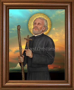 St. Andrew Bobola Framed Art