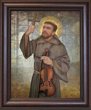 St. Francis Solano Framed Art