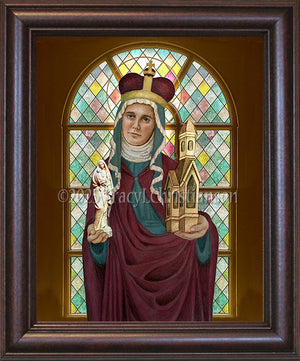 St. Hedwig of Silesia Framed Art