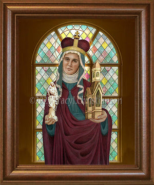 St. Hedwig of Silesia Framed Art