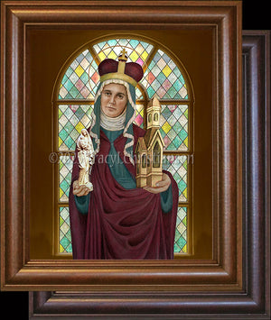 St. Hedwig of Silesia Framed Art