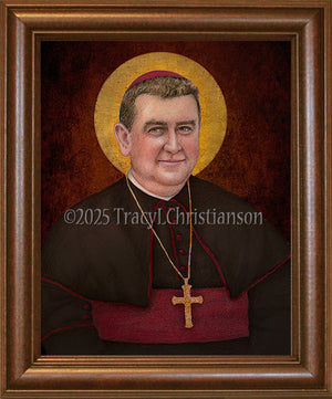 St. Manuel González Garcia Framed Art