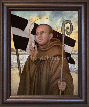 St. Piran  Framed Art