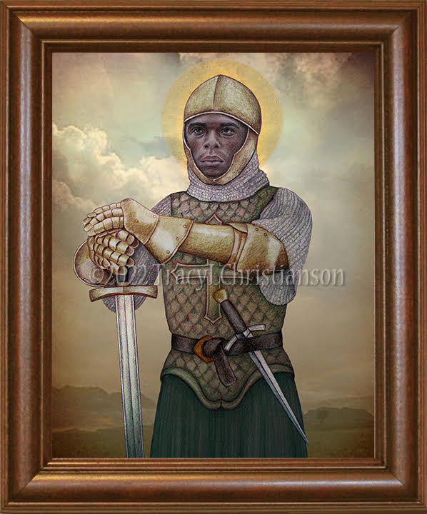 St Maurice Framed Art Portraits Of Saints   Unnamed 8 C9f80ef7 E809 4e5d B751 19eb1f0b6c1f 600x 